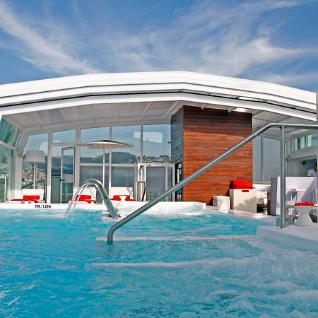 ויגו Gran Hotel Nagari Boutique & Spa מראה חיצוני תמונה The rooftop pool at the Mandarin Oriental Barcelona
