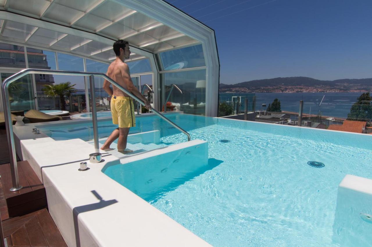 ויגו Gran Hotel Nagari Boutique & Spa מראה חיצוני תמונה A pool enclosure